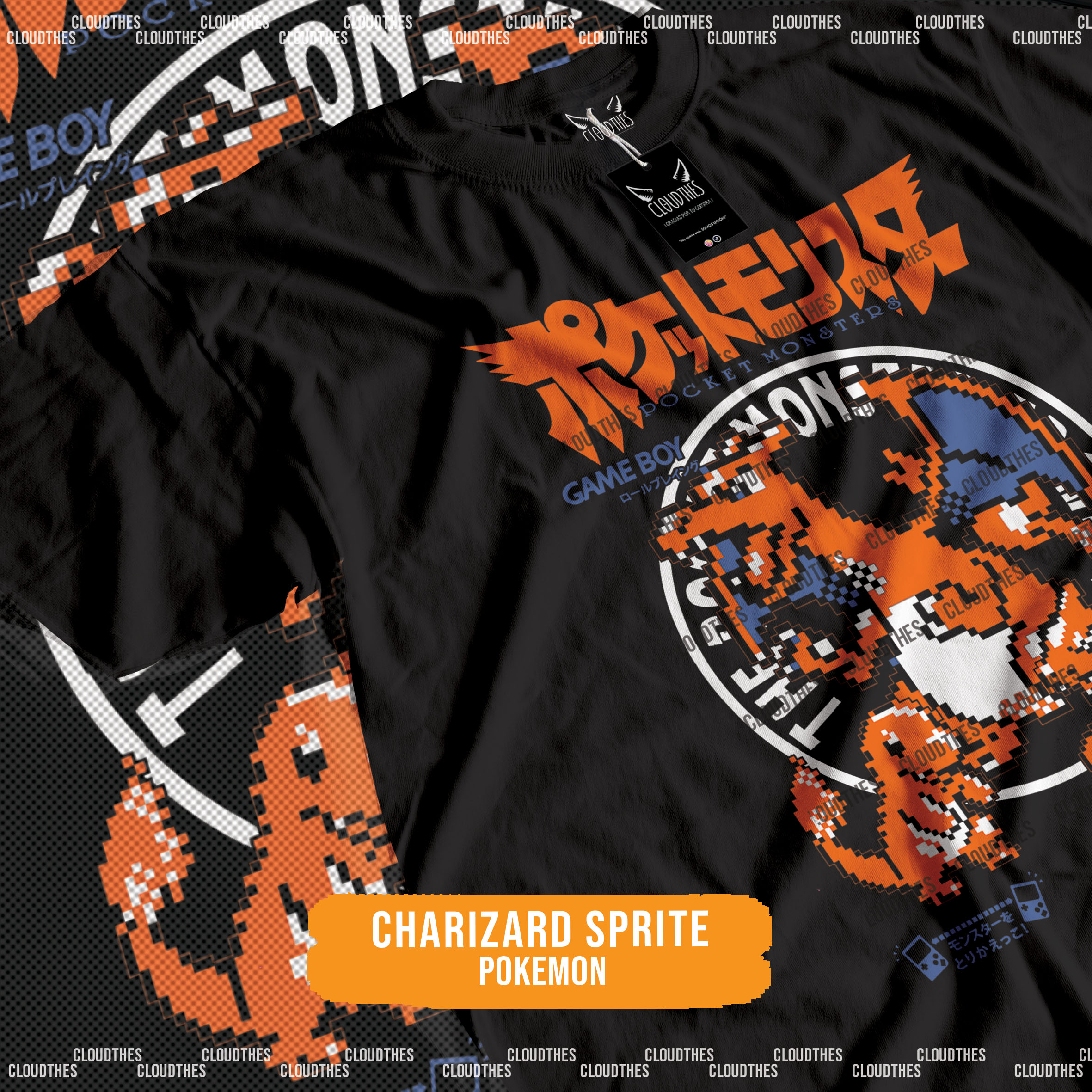 ☁️ POKEMON | CHARIZARD SPRITE - ALGODÓN