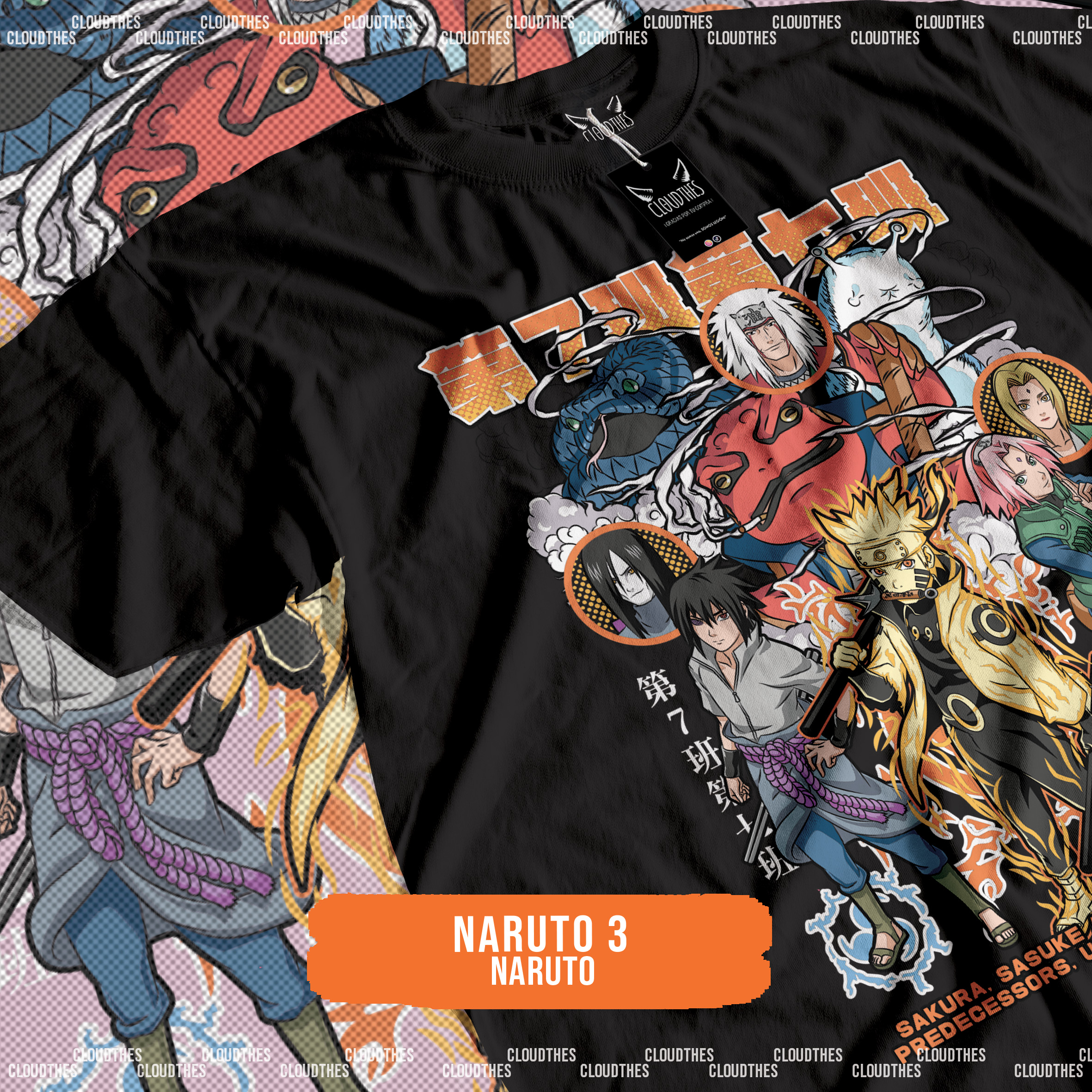 ☁️ NARUTO | NARUTO 3 - ALGODÓN