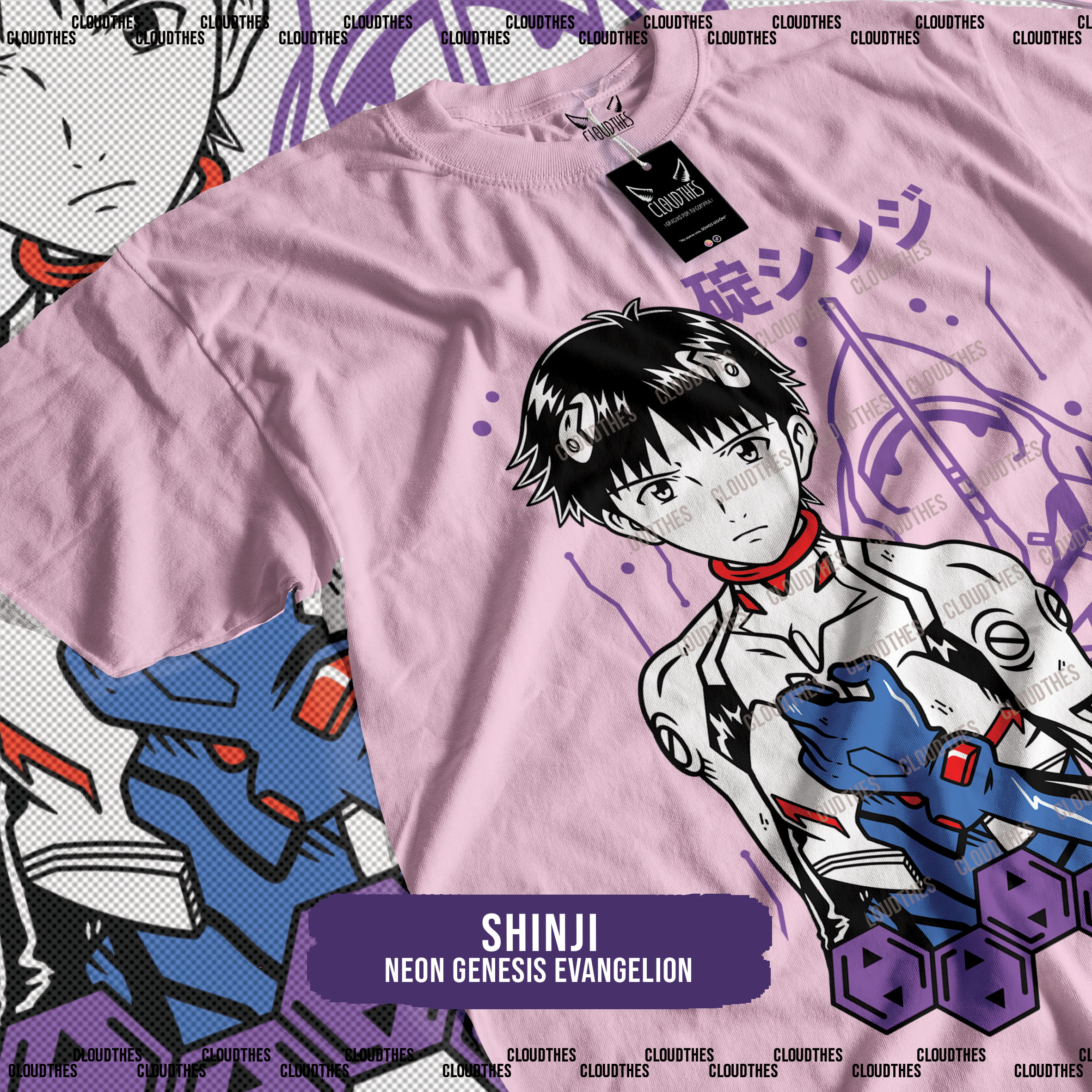 ☁️ NEON GENESIS EVANGELION | SHINJI - ALGODÓN - Image 2