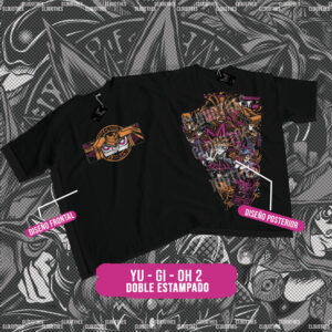 🔥 YU-GI-OH | YU-GI-OH 2 DOBLE ESTAMPADO - ALGODÓN