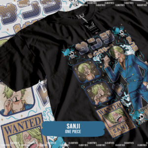 ☁️ ONE PIECE | SANJI - ALGODÓN