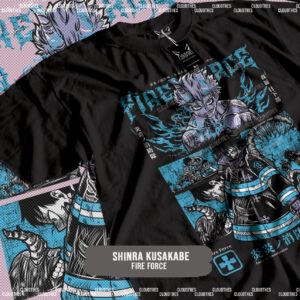 ☁️ FIRE FORCE | SHINRA KUSAKABE - ALGODÓN