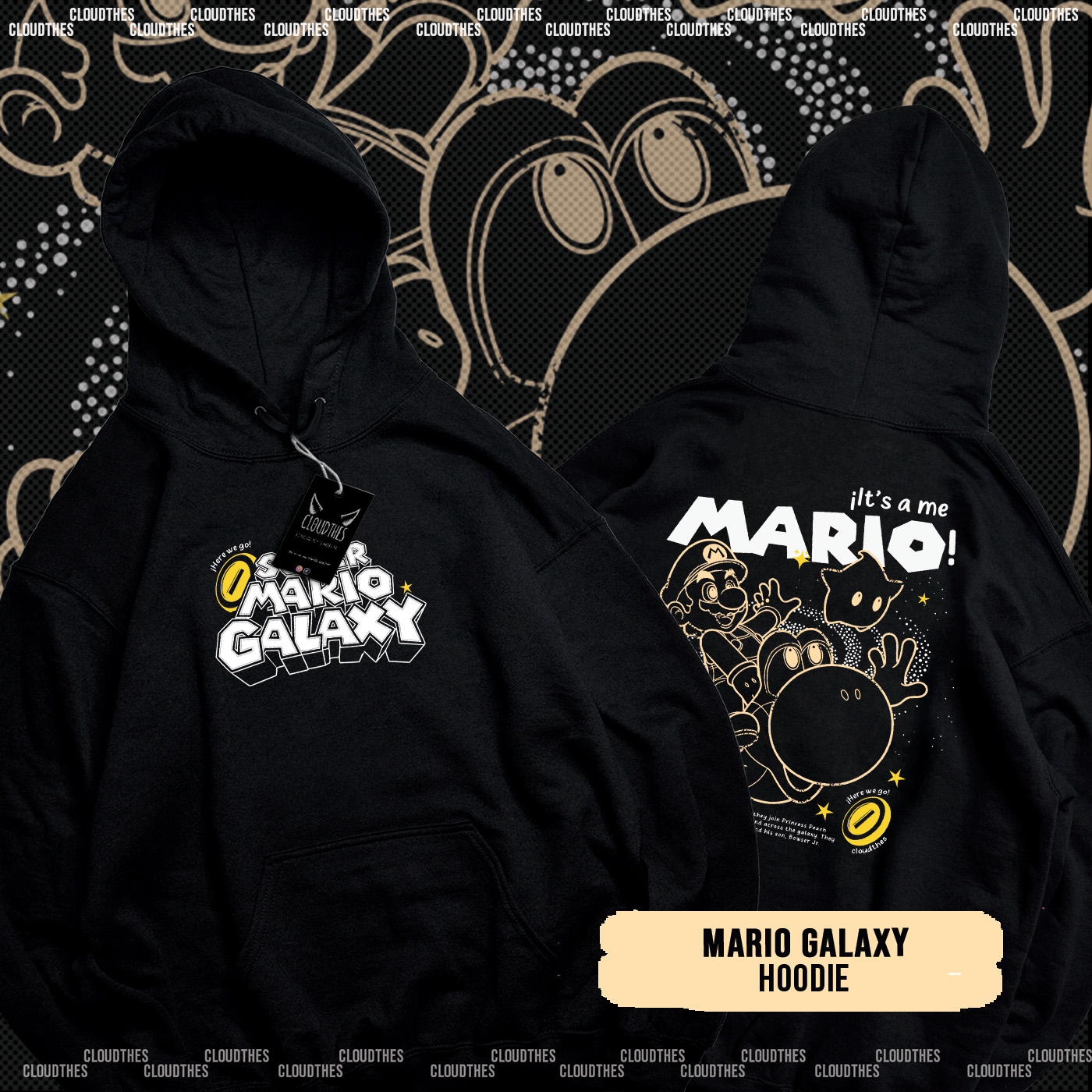 HOODIE SUPER MARIO | MARIO GALAXY