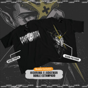 🔥 JUJUTSU KAISEN | HIGURUMA x JUDGEMAN EDICION ESPECIAL - ALGODÓN