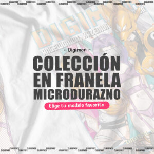 ⭐  DIGIMON | COLECCION FRANELA MICRODURAZNO