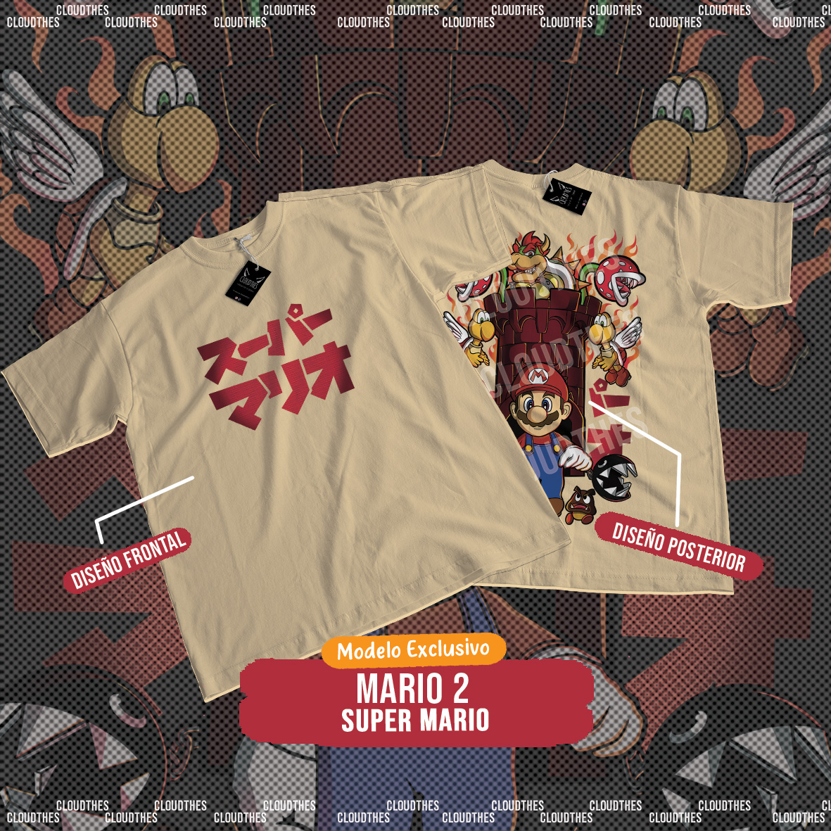 🔥 SUPER MARIO | MARIO 2 - ALGODÓN - Image 4