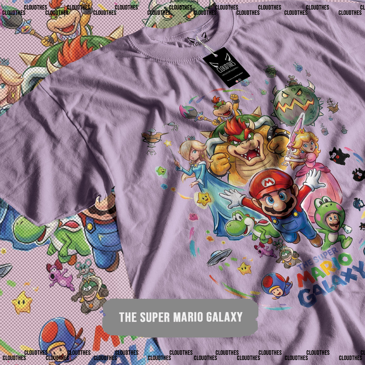 ☁️ SUPER MARIO | THE SUPER MARIO GALAXY - ALGODÓN