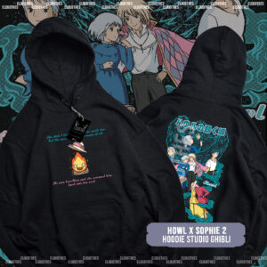 HOODIE STUDIO GHIBLI | HOWL X SOPHIE 2