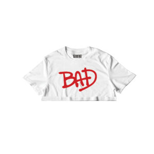 [CROPTOP] MICHAEL JACKSON BAD - ALGODON
