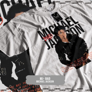🎸 BANDAS | MICHAEL JACKSON BAD - ALGODÓN