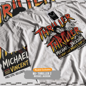 🎸 BANDAS | MICHAEL JACKSON THRILLER 2 - ALGODÓN