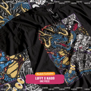 ☁️ ONE PIECE | LUFFY X KAIDO - ALGODÓN
