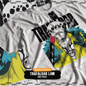 ☁️ ONE PIECE | TRAFALGAR LAW - ALGODÓN