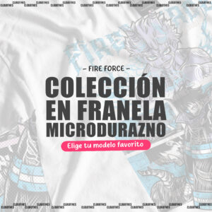 ⭐  FIRE FORCE | COLECCION FRANELA MICRODURAZNO