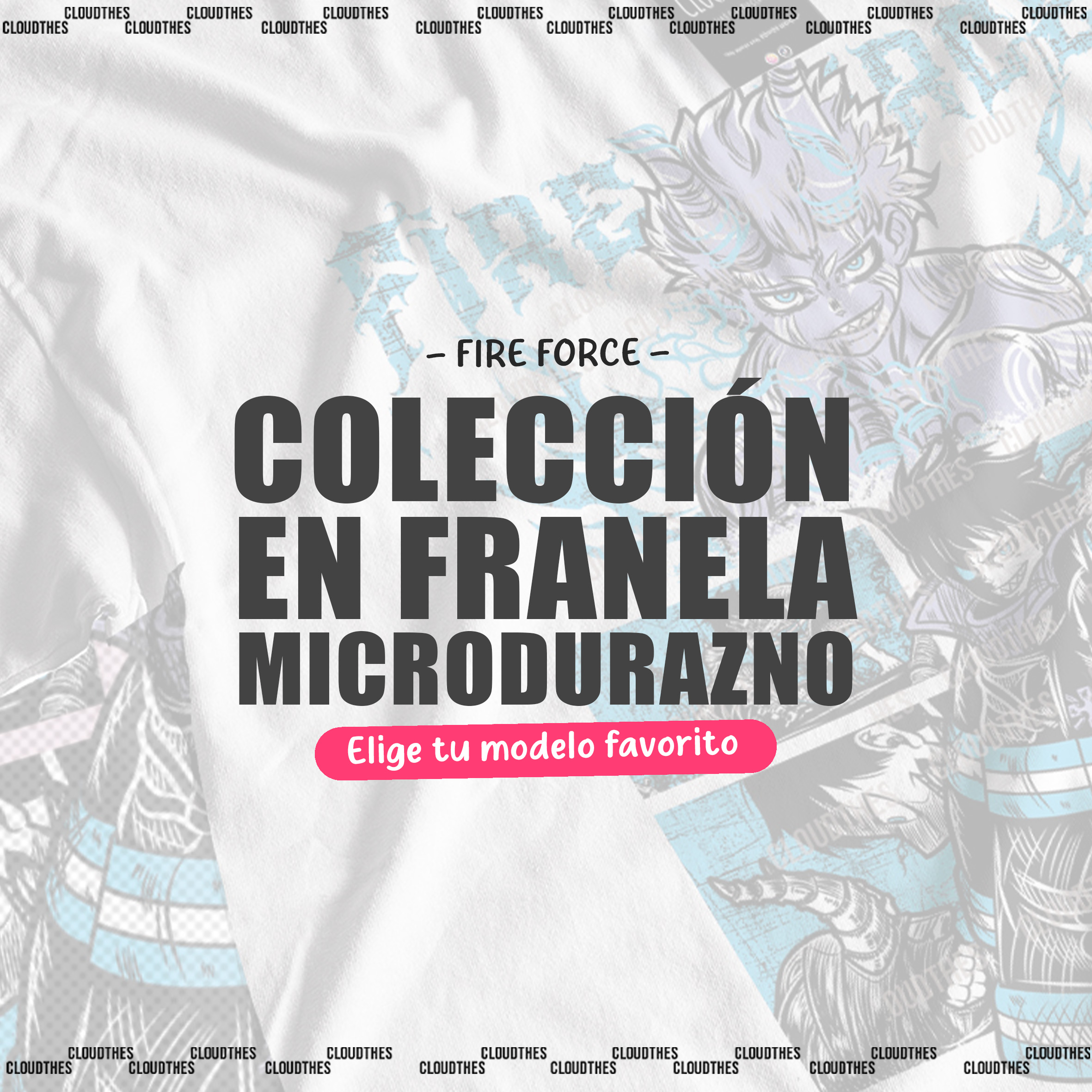⭐ FIRE FORCE | COLECCION FRANELA MICRODURAZNO
