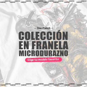 ⭐ ONE PUNCH MAN | COLECCION FRANELA MICRODURAZNO