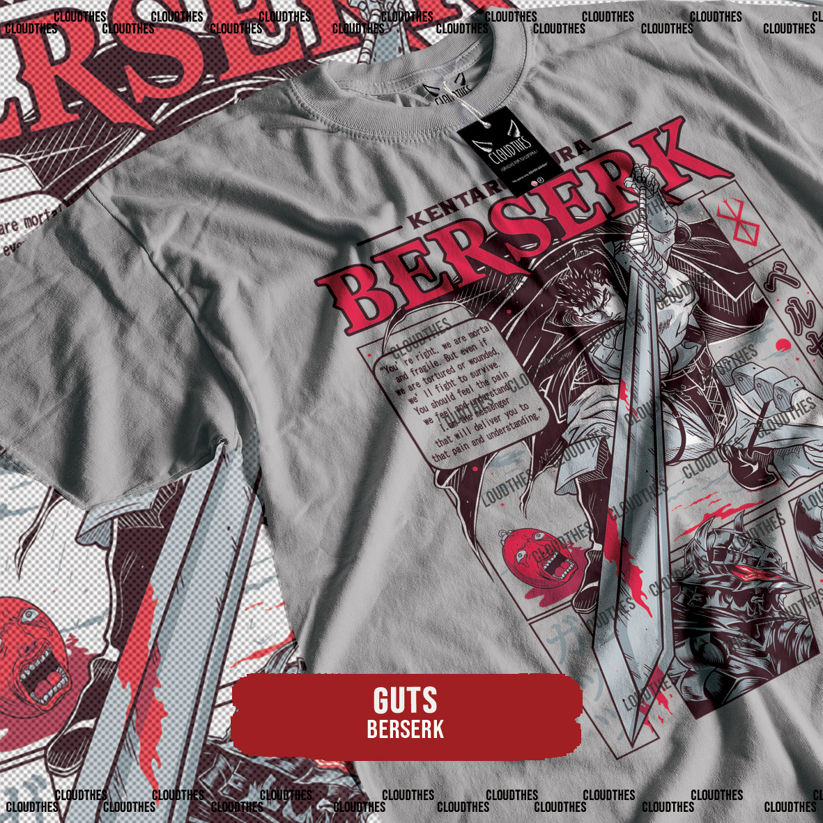 ☁️ BERSERK | GUTS - ALGODÓN - Image 2