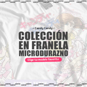 ⭐  CANDY CANDY - COLECCION FRANELA MICRODURAZNO