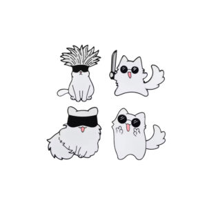 Pin Jujutsu Kaisen | Gojo Satoru Meow Set 4 Pines