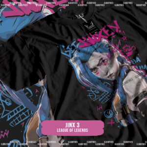 ☁️ LEAGUE OF LEGENDS |  JINX 3 - ALGODÓN