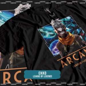 ☁️ LEAGUE OF LEGENDS |  EKKO ARCANE - ALGODÓN