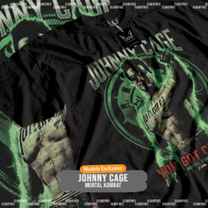 ☁️ MORTAL KOMBAT | JOHNNY CAGE - ALGODÓN