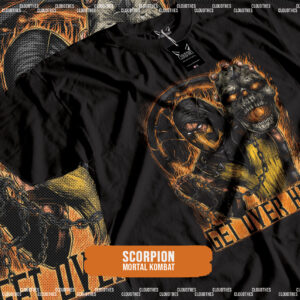 ☁️ MORTAL KOMBAT | SCORPION - ALGODÓN