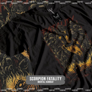 ☁️ MORTAL KOMBAT | SCORPION FATALITY - ALGODÓN