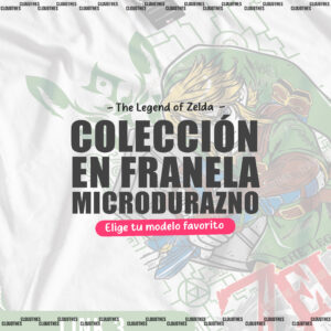 ⭐  THE LEGEND OF ZELDA - COLECCION FRANELA MICRODURAZNO