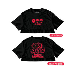 🔥 BTS |  CROPTOP DOBLE ESTAMPADO - ALGODÓN