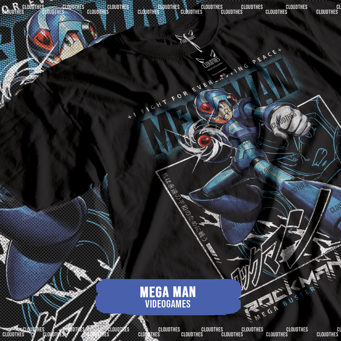 ☁️ MEGA MAN | MEGA MAN - ALGODÓN