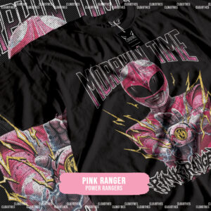 ☁️ POWER RANGERS | PINK RANGER - ALGODÓN