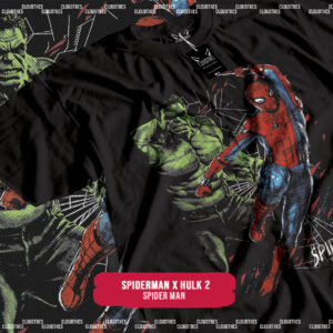 ☁️ SPIDER-MAN | SPIDER MAN X HULK 2 - ALGODÓN