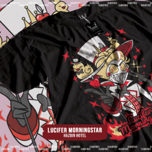 ☁️ HAZBIN HOTEL |  LUCIFER MORNINGSTAR - ALGODÓN
