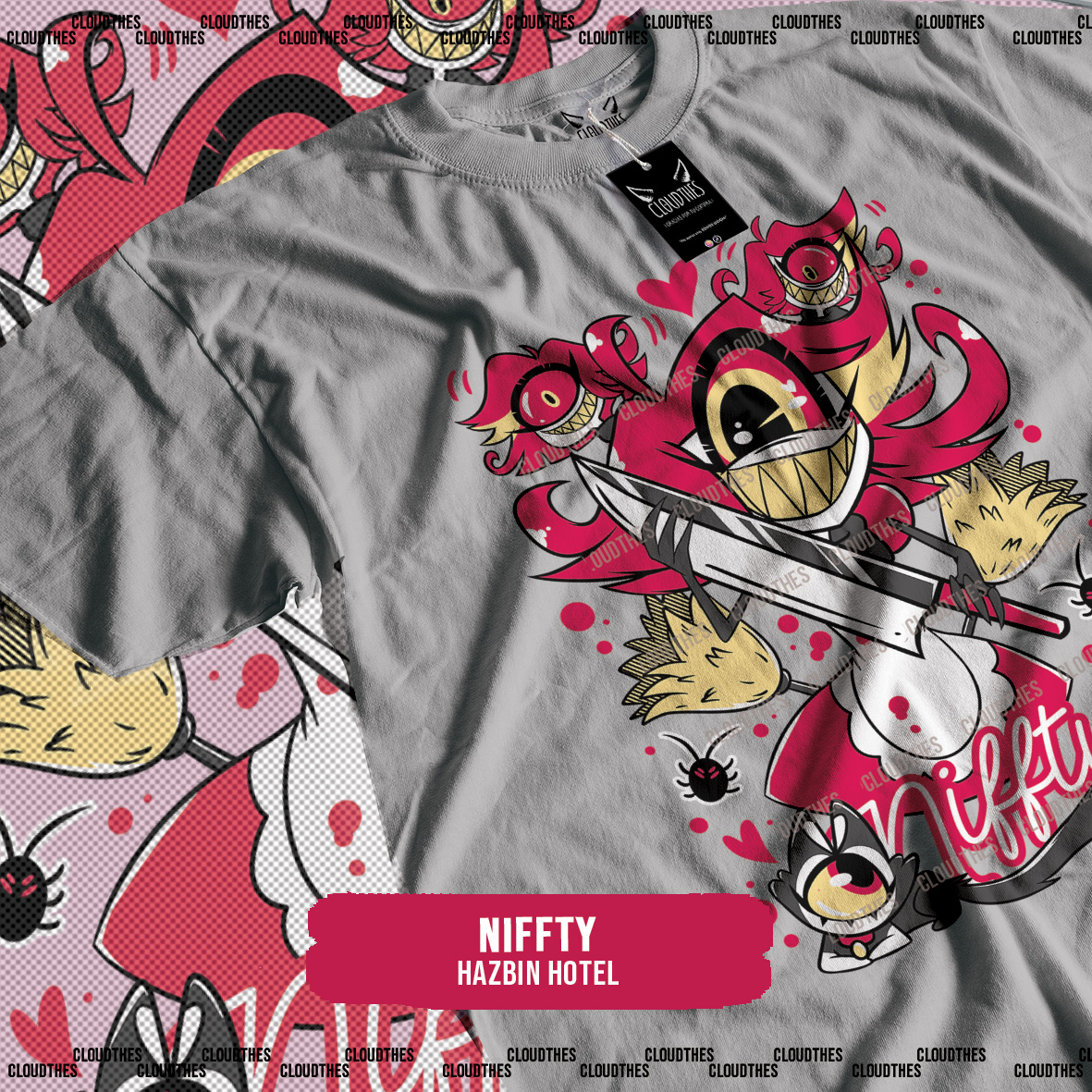 ☁️ HAZBIN HOTEL | NIFFTY - ALGODÓN - Image 5