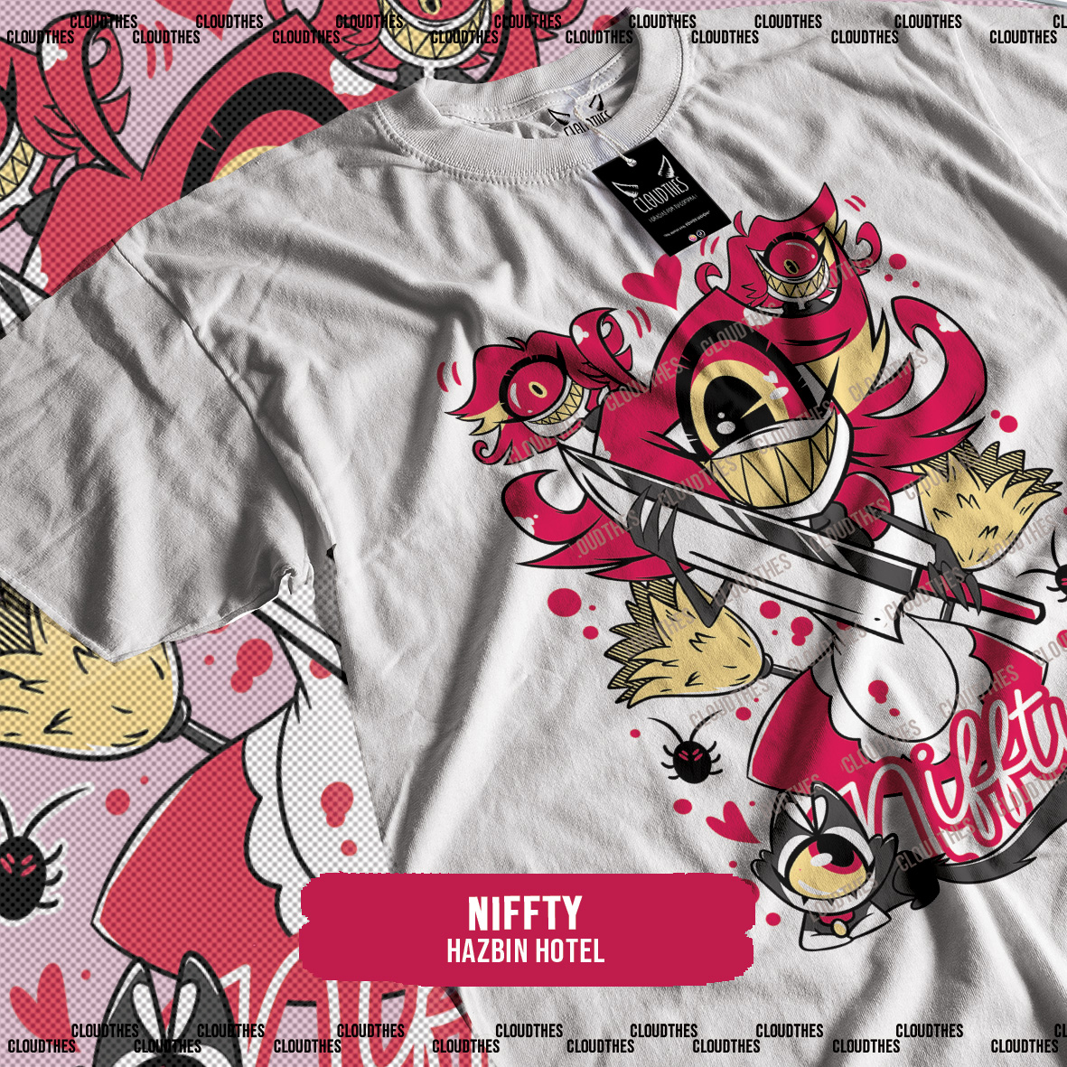 ☁️ HAZBIN HOTEL | NIFFTY - ALGODÓN - Image 6