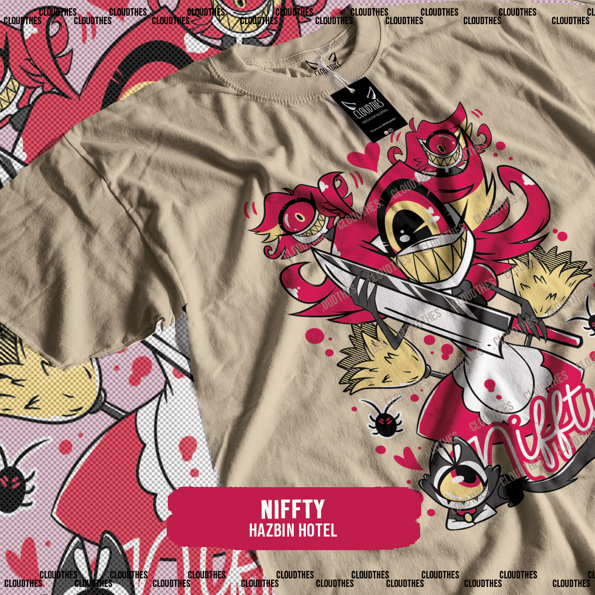 ☁️ HAZBIN HOTEL | NIFFTY - ALGODÓN - Image 4