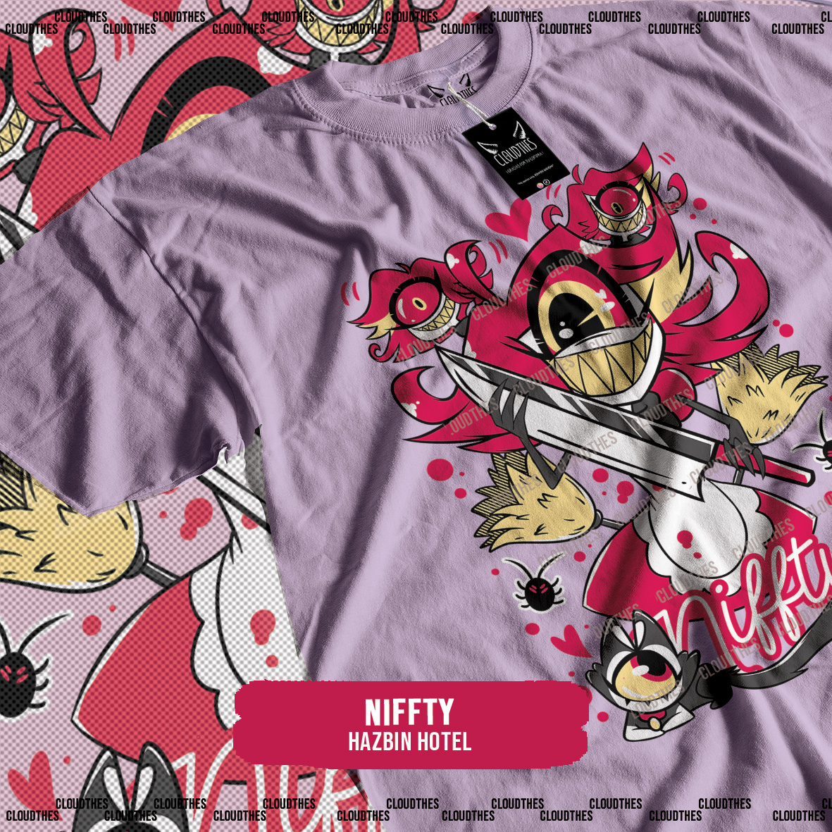 ☁️ HAZBIN HOTEL | NIFFTY - ALGODÓN - Image 3