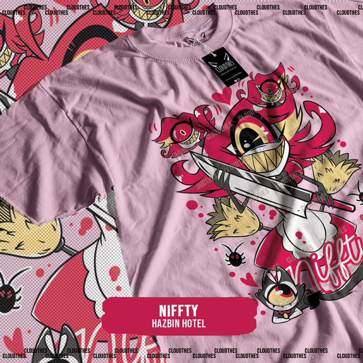 ☁️ HAZBIN HOTEL | NIFFTY - ALGODÓN - Image 2