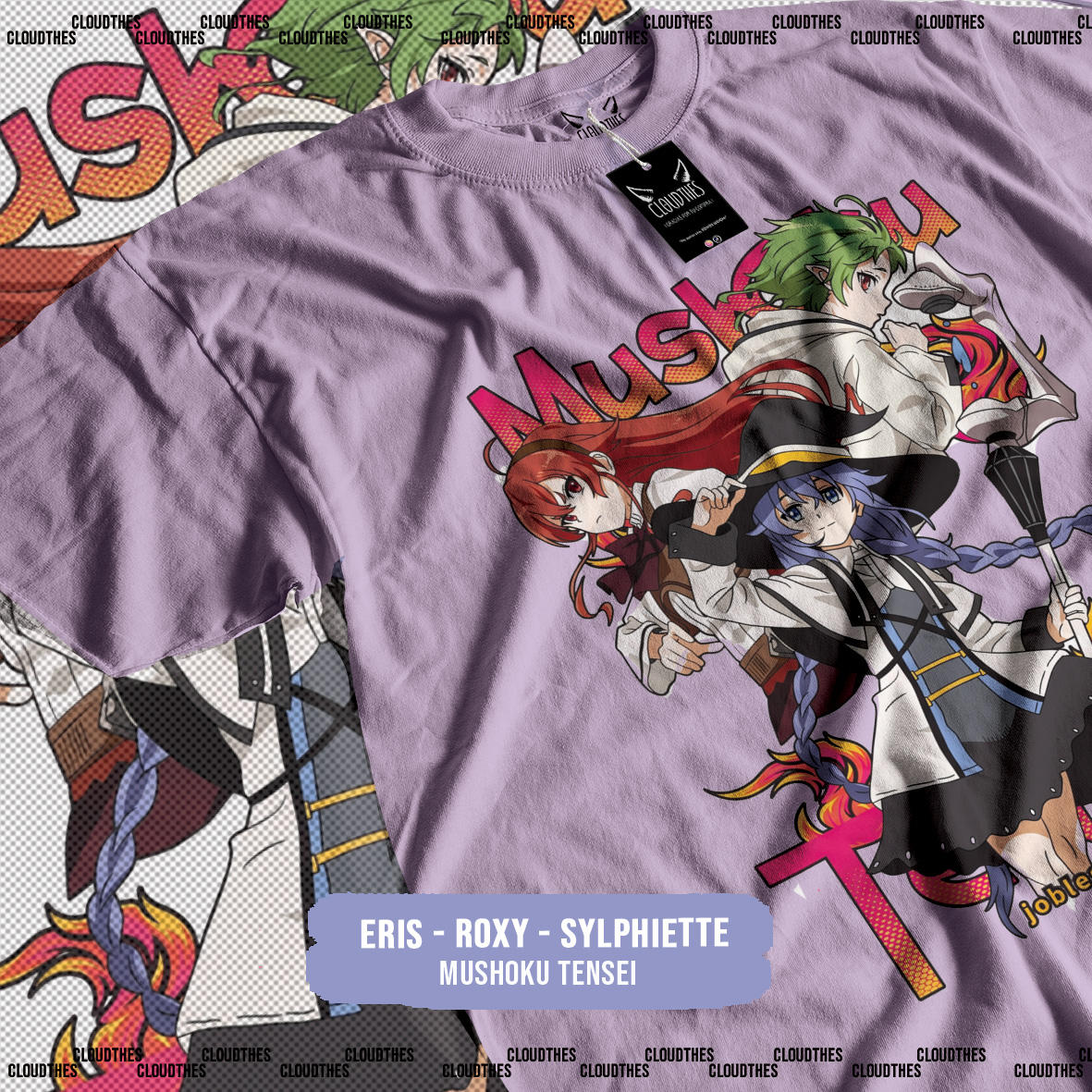 ☁️ MUSHOKU TENSEI | ERIS - ROXY - SYLPHIETTE - ALGODÓN