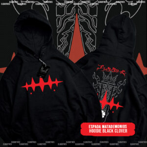 HOODIE BLACK CLOVER |  ESPADA MATADEMONIOS