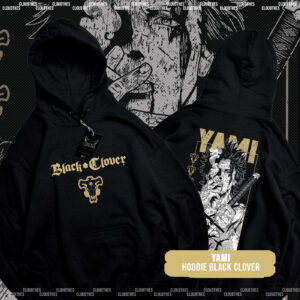 HOODIE BLACK CLOVER |  YAMI