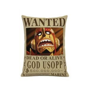 ALMOHADA ONE PIECE | GOD USOPP WANTED
